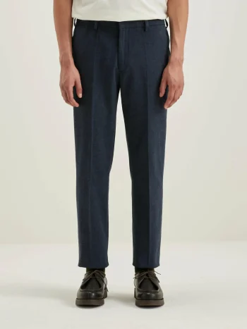 New Bellerose Stanley Slim Broek Navy