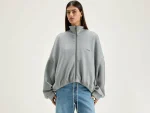Hot Bellerose Tallis Sweatshirt Met Rits Heather Grey