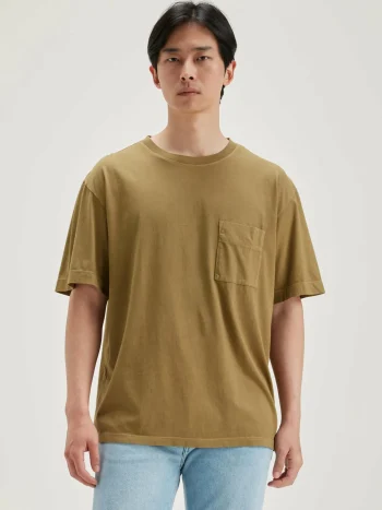 New Bellerose Vanick Korte Mouwen T-shirt Tan