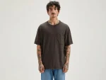 Outlet Bellerose Vanick Korte Mouwen T-shirt Deep Grey