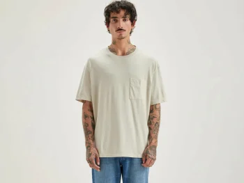 Clearance Bellerose Vanick Korte Mouwen T-shirt Sand