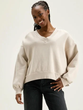 Outlet Bellerose Varola V-hals Sweatshirt Shell