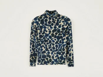 Discount Bellerose Velfie Lange Mouwen T-shirt Myosotis / Shell