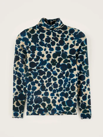 Discount Bellerose Velfie Lange Mouwen T-shirt Myosotis / Shell