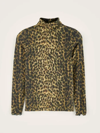 New Bellerose Velfie Lange Mouwen T-shirt Coffee