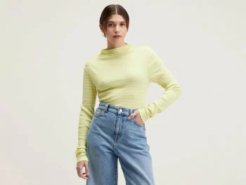 Hot Bellerose Viory Slim T-shirt Antique White / Glow