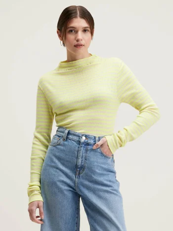 Hot Bellerose Viory Slim T-shirt Antique White / Glow