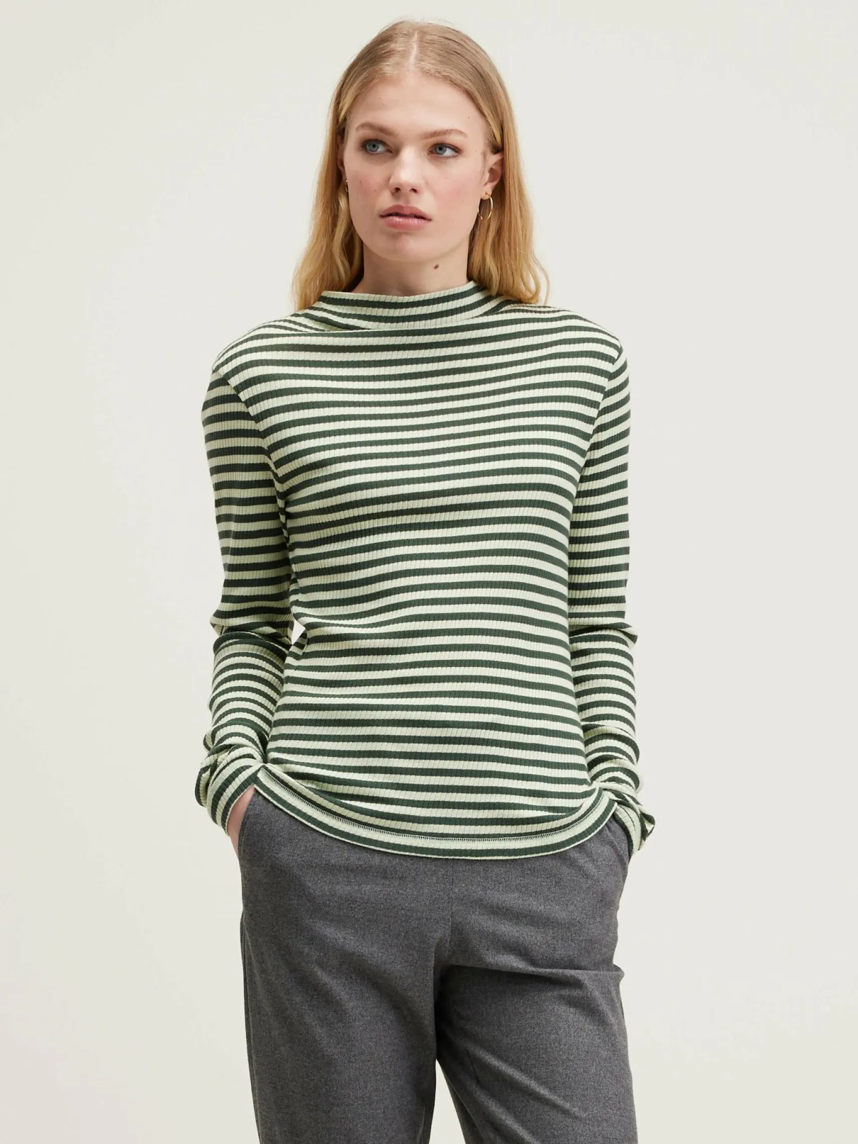 viory-slim-t-shirt-oyrdpIrH-1.webp Clearance Bellerose Viory Slim T-shirt Gardenia