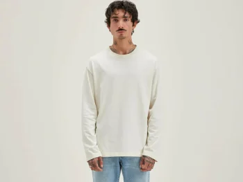 Outlet Bellerose Vlugi Lange Mouwen T-shirt Snow