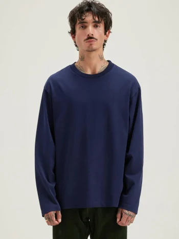 Online Bellerose Vlugi Lange Mouwen T-shirt Naval