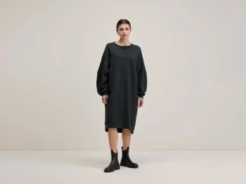 Best Bellerose Vrizzie Sweatshirtjurk Black Beauty