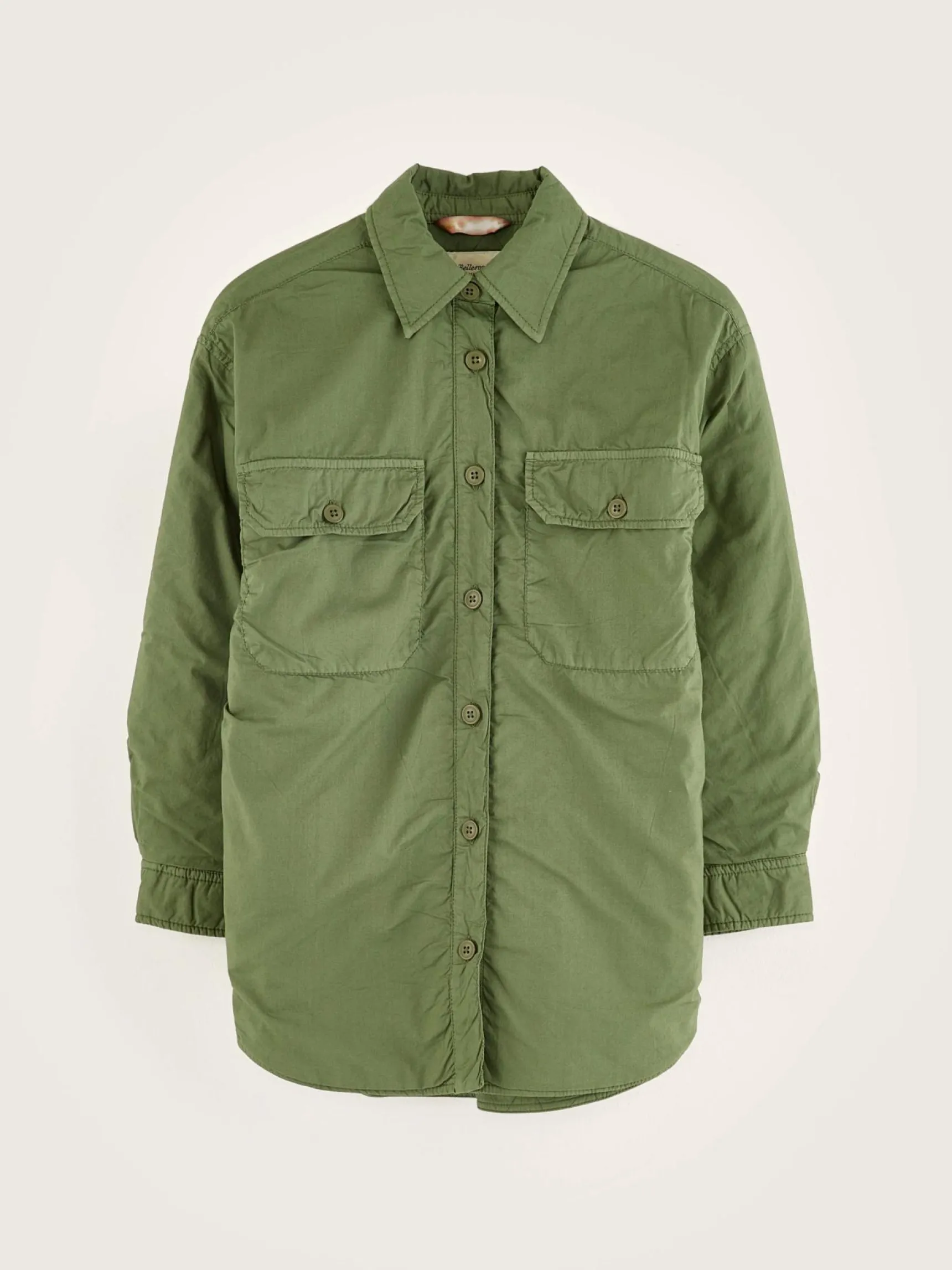 walt-gewatteerd-overhemd-QHAGIMKZ-1.webp Outlet Bellerose Walt Gewatteerd Overhemd